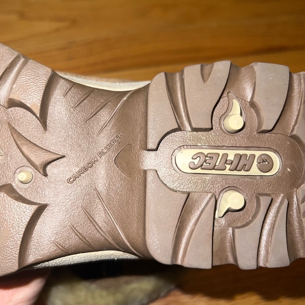 Hi-TEC St. Moritz Thinsulate Brown and Tan Women’s Snow Winter Boots - Size 7.5 - Picture 16 of 17